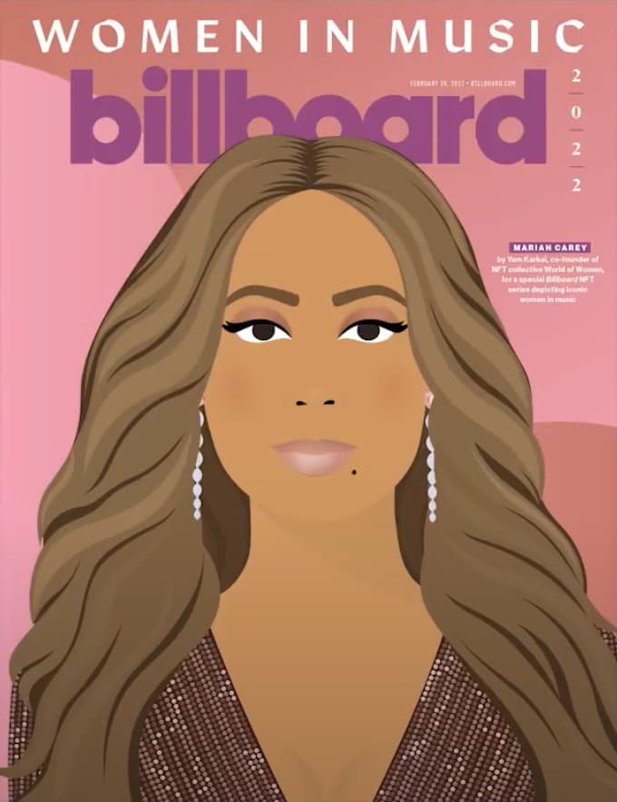 Billboard Mariah Carey x WoW